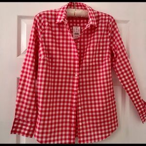 J. Crew Classic Gingham Shirt